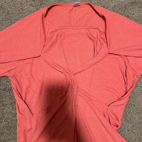 Set of Four Long Sleeve Nursing Tops in Assorted Colors - Picture 2 of 3